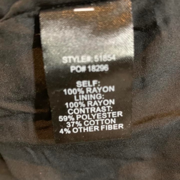 Black Embroidered Maxi Skirt - Picture 4 of 7